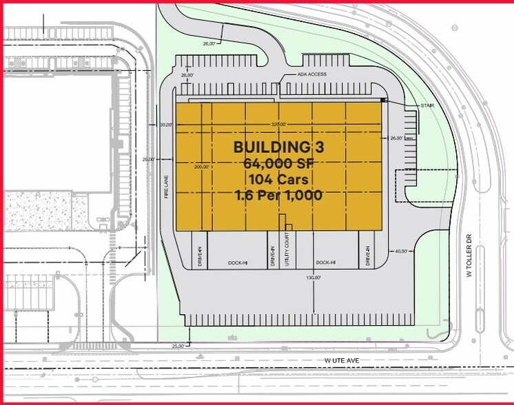 TBD W Toller Dr, Littleton, CO à vendre - Plan de site – Image 2 sur 3