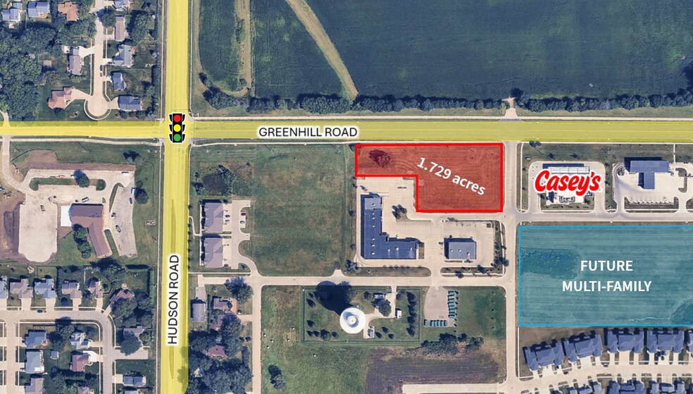 Greenhill Road & Algonquin Drive, Cedar Falls, IA à vendre - Photo principale – Image 1 sur 2