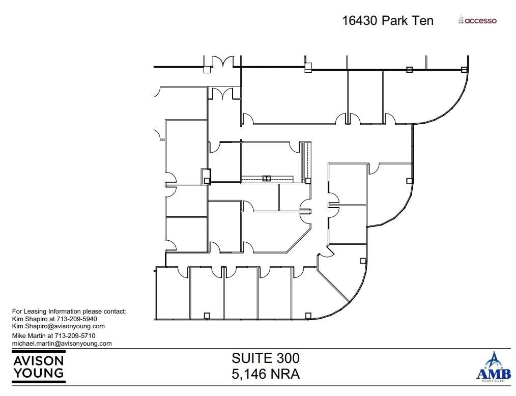 16340 Park Ten Place Dr, Houston, TX à louer Plan d’étage– Image 1 sur 1