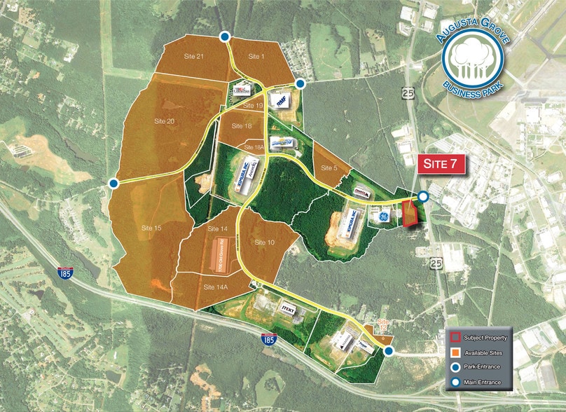 Matrix Pkwy, Piedmont, SC à vendre - Aérien – Image 1 sur 1