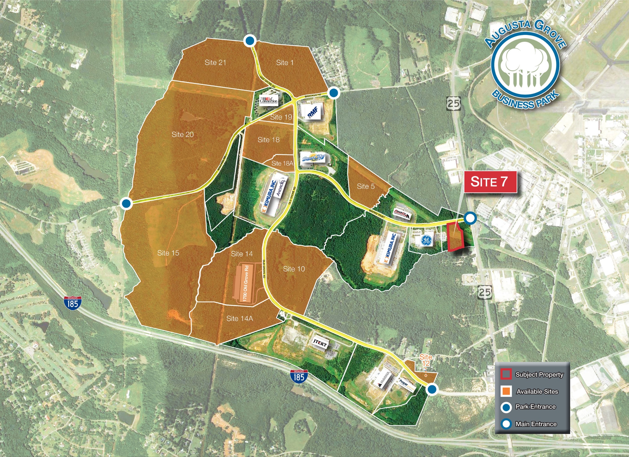 Matrix Pkwy, Piedmont, SC à vendre Aérien– Image 1 sur 2