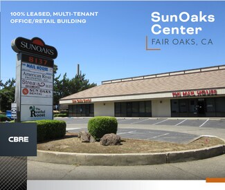 Plus de détails pour 8137 Sunset Ave, Fair Oaks, CA - Bureau à vendre