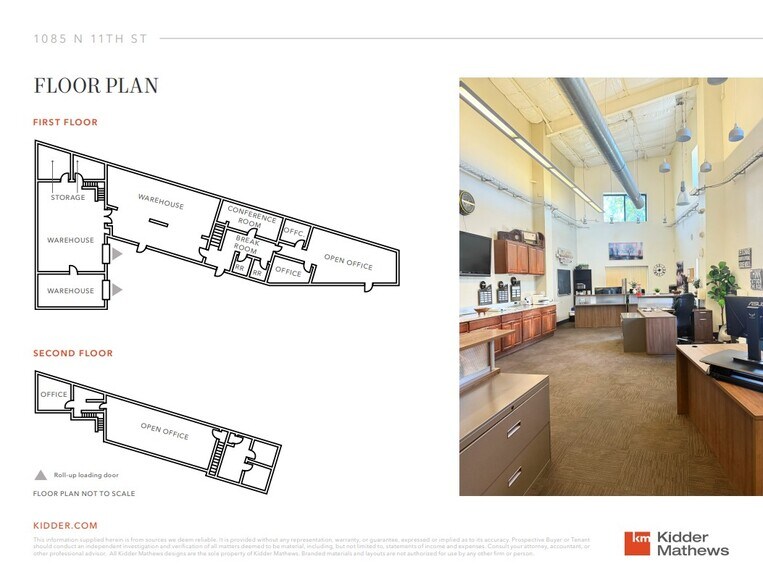 1085 N 11th St, San Jose, CA à vendre - Plan d’étage – Image 3 sur 4