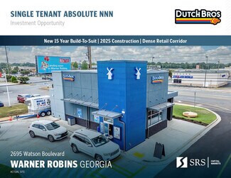 Plus de détails pour 2689 Watson Blvd, Warner Robins, GA - Local commercial à vendre