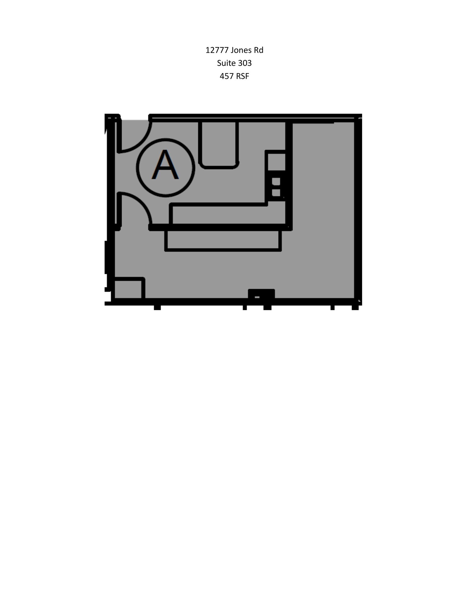 12777 Jones Rd, Houston, TX à louer Plan de site– Image 1 sur 1