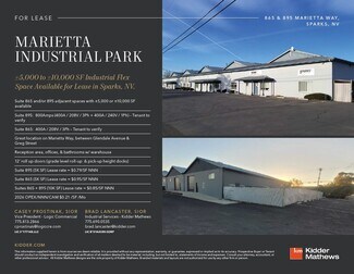 Plus de détails pour 855-895 Marietta Way, Sparks, NV - Industriel/Logistique à louer