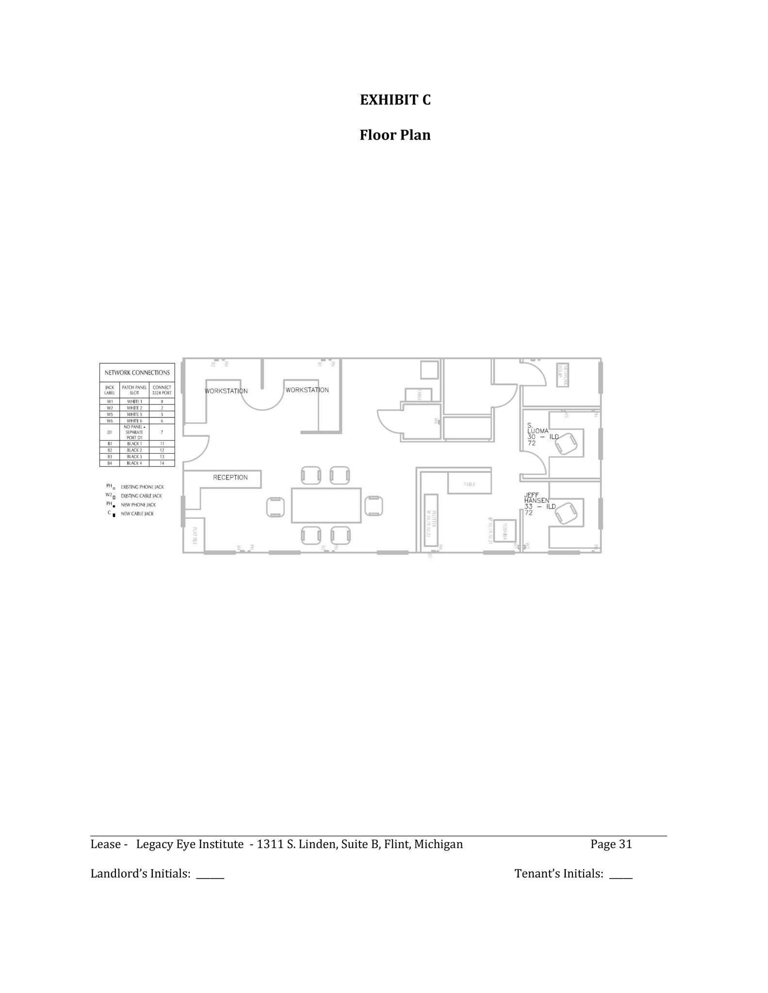 1295 S Linden Rd, Flint, MI à louer Plan de site– Image 1 sur 1