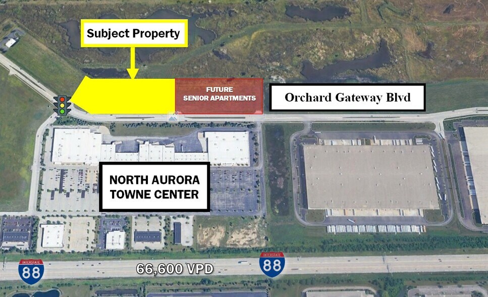 Lot 16W Orchard Gateway Blvd, North Aurora, IL à vendre - Photo de l’immeuble – Image 2 sur 4
