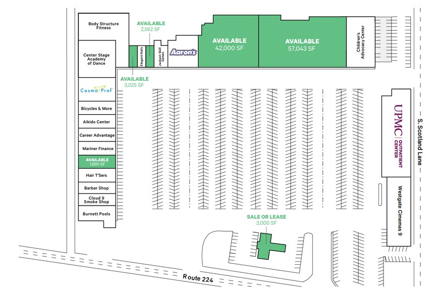 2090 W State St, New Castle, PA à vendre - Plan de site – Image 2 sur 2