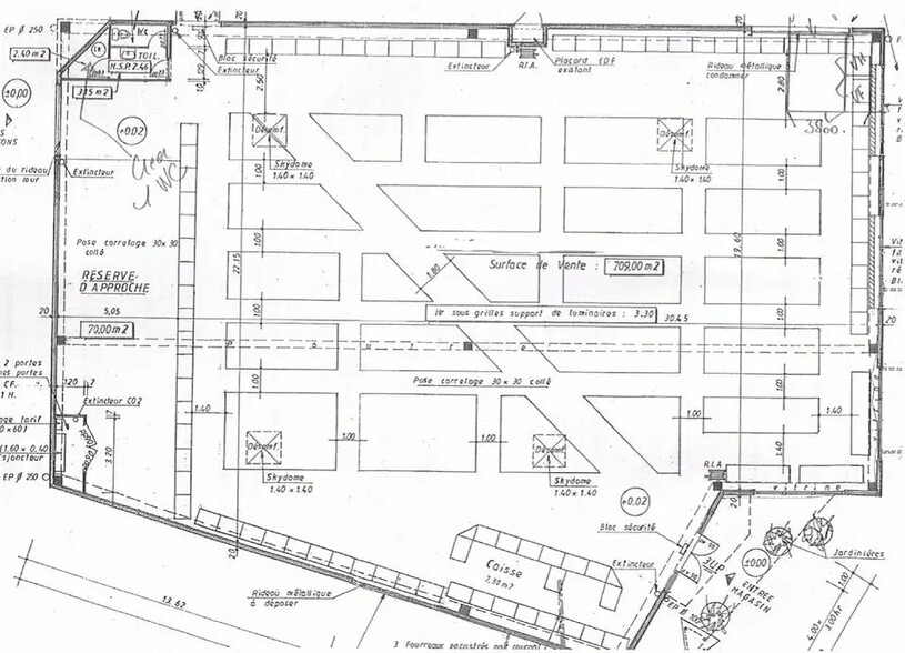 Local commercial dans Gap à louer - Plan d’étage – Image 2 sur 2