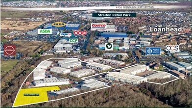 Dryden Vale, Loanhead, MLN - Vue aérienne  vue de carte