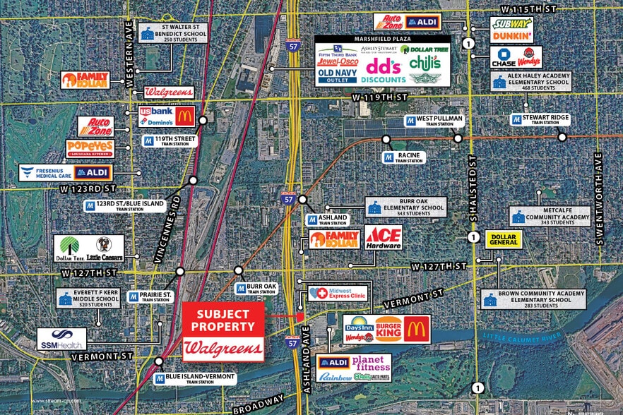 12854 S Ashland Ave, Riverdale, IL à vendre - Photo de l’immeuble – Image 3 sur 4