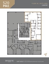 520 Pike St, Seattle, WA à louer Plan d’étage– Image 1 sur 1