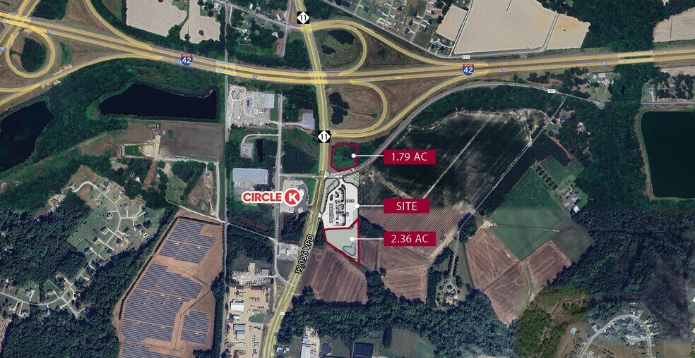 0 N Williams St, Goldsboro, NC à vendre - Aérien – Image 1 sur 3