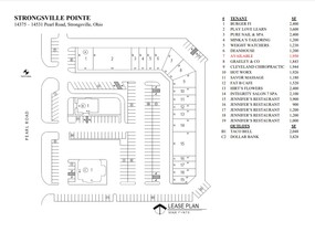14375-14531 Pearl Rd, Strongsville, OH à louer Plan de site– Image 1 sur 1