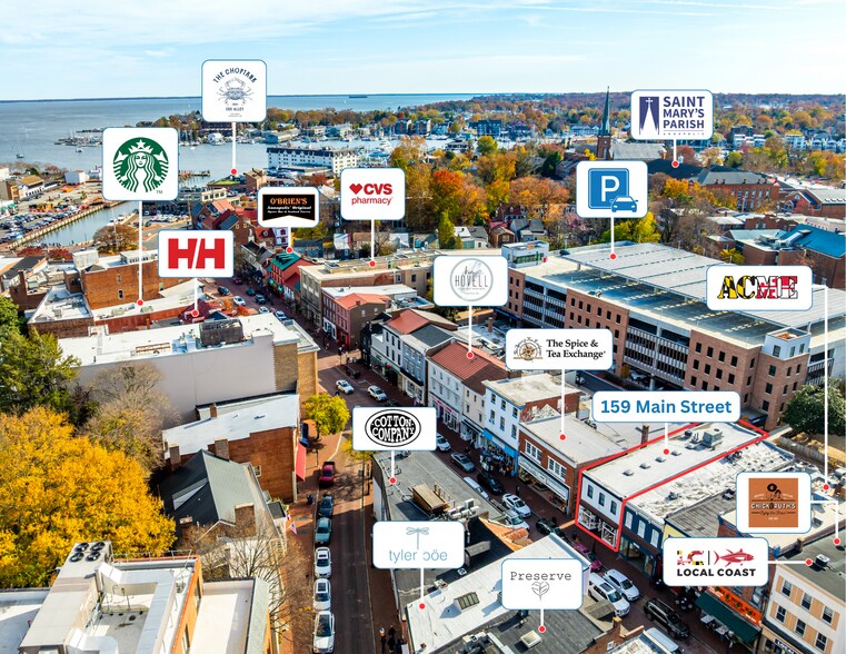 159 Main St, Annapolis, MD à louer - Photo de l’immeuble – Image 2 sur 10