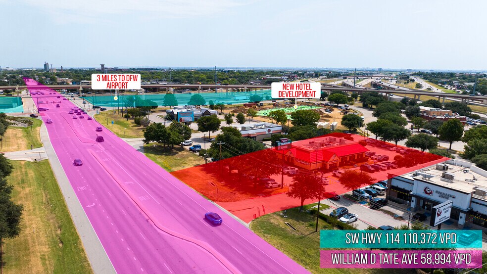 1505 William D Tate Ave, Grapevine, TX à vendre - Photo de l’immeuble – Image 3 sur 4