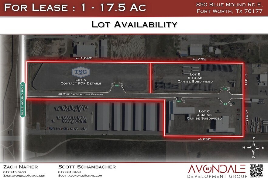 850 Blue Mound Rd E, Haslet, TX à louer - Plan cadastral – Image 2 sur 6