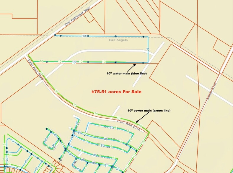 Paulann Blvd, San Angelo, TX à vendre - Autre – Image 3 sur 5