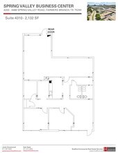 4440-4460 Spring Valley Rd, Dallas, TX à louer Plan d’étage– Image 1 sur 1