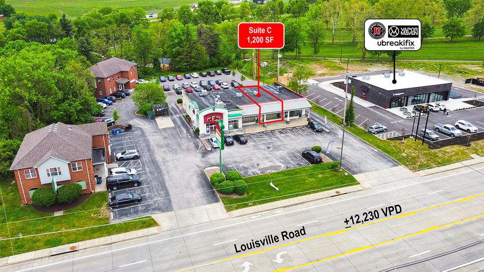 934 Louisville Rd, Frankfort, KY à louer - Aérien – Image 3 sur 3