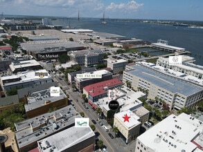 180 E Bay St, Charleston, SC - Vue aérienne vue de carte