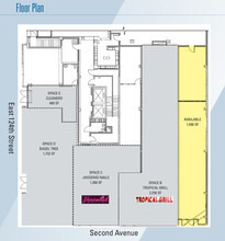 245 E 124th St, New York, NY à louer Plan d’étage– Image 2 sur 2