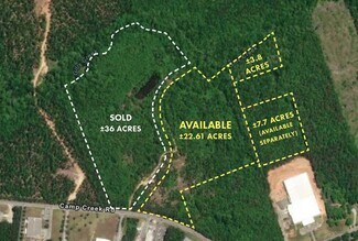 Plus de détails pour Camp Creek Rd, Lancaster, SC - Terrain à vendre