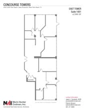 2090 Palm Beach Lakes Blvd, West Palm Beach, FL à louer Plan d’étage– Image 1 sur 5