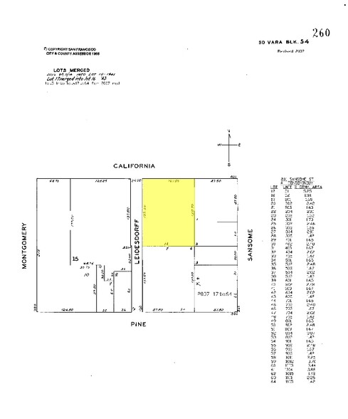 433 California St, San Francisco, CA à louer - Plan cadastral – Image 3 sur 11