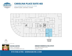 2626 Glenwood Ave, Raleigh, NC à louer Plan d’étage– Image 1 sur 1