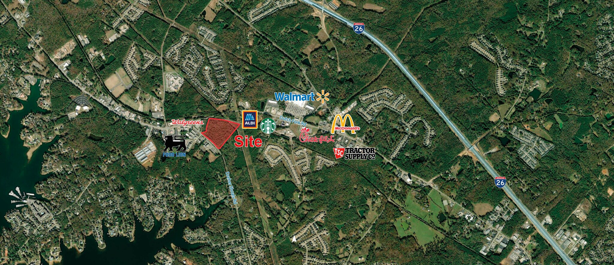 Dreher Shoals Rd, Irmo, SC à vendre Photo de l’immeuble– Image 1 sur 4