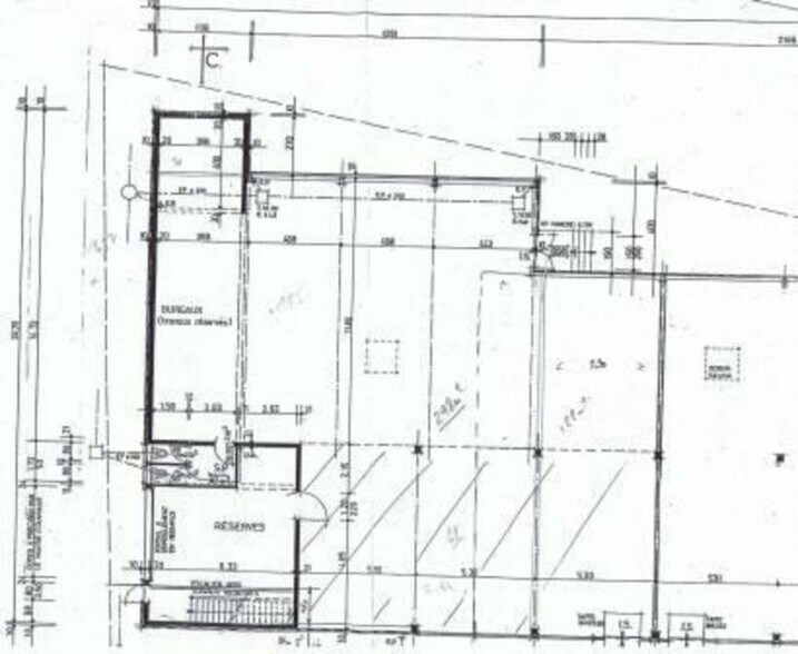 Local commercial dans Orvault à louer - Plan d’étage – Image 2 sur 2