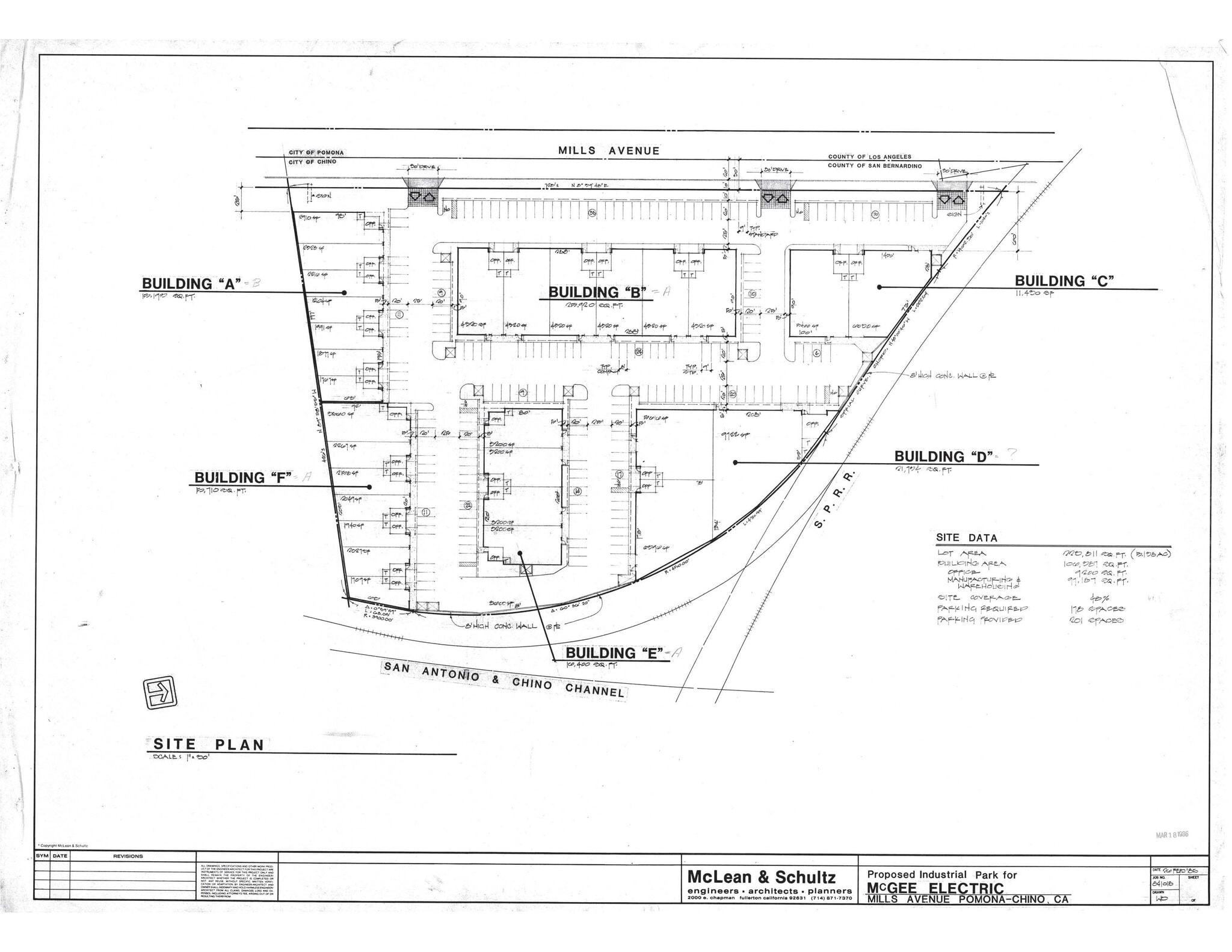 12325 Mills Ave, Chino, CA à louer Plan d’étage– Image 1 sur 1