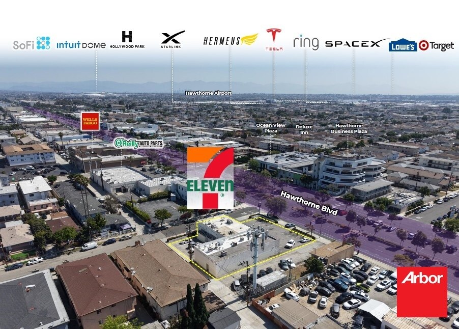 13701-13705 Hawthorne Blvd, Hawthorne, CA à vendre Photo de l’immeuble– Image 1 sur 7