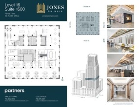 712 Main St, Houston, TX à louer Plan d’étage– Image 1 sur 2