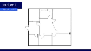 6800 Poplar Ave, Memphis, TN à louer Plan d’étage– Image 1 sur 1