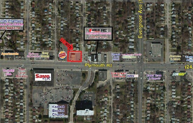 20222 Plymouth Rd, Detroit, MI à vendre - Aérien – Image 3 sur 6