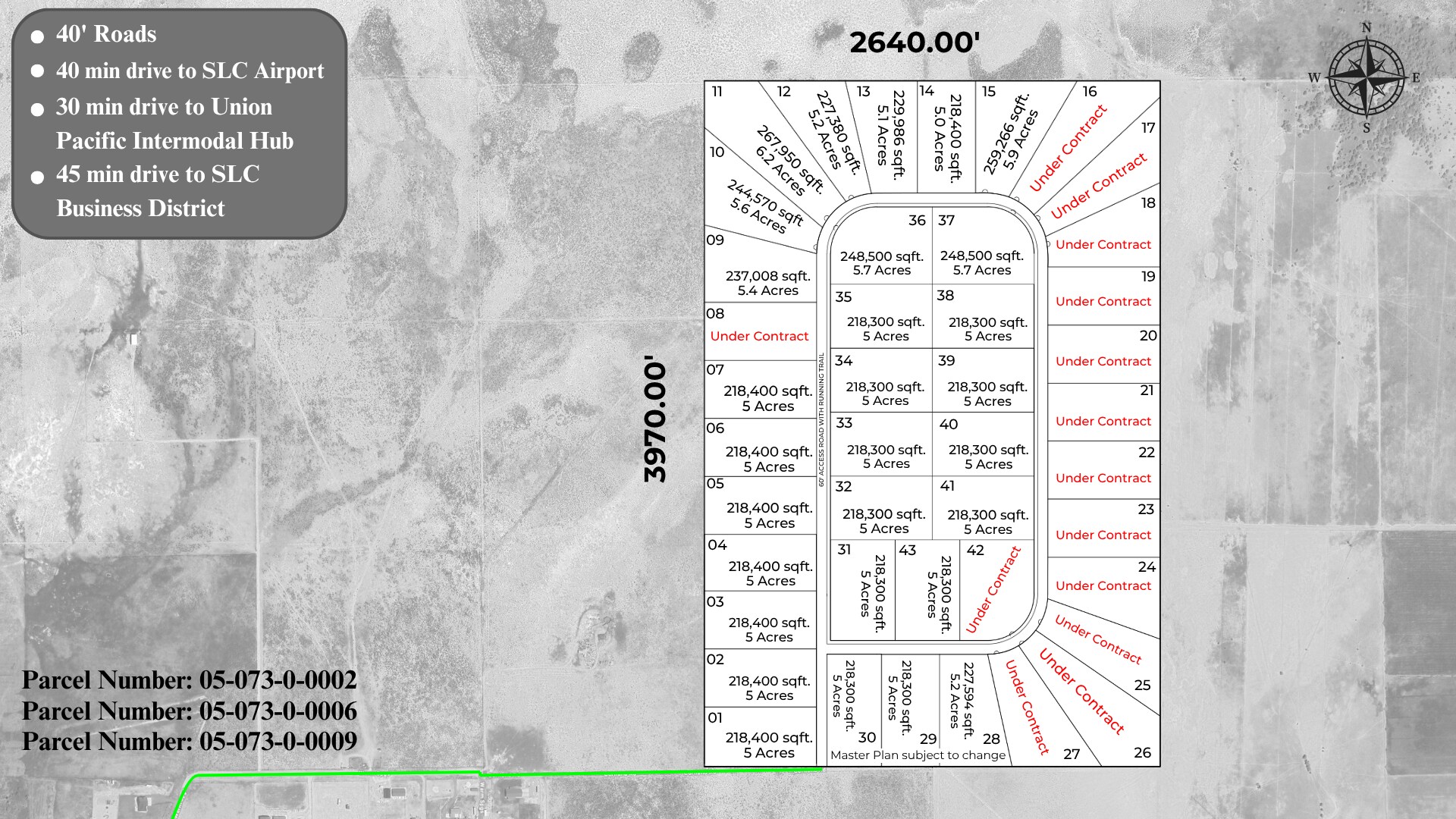 1100 West Cortland Road, Grantsville, UT à vendre Plan de site– Image 1 sur 7