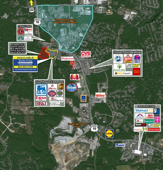 7000 Commons Plz, Chesterfield, VA à vendre - Aérien – Image 2 sur 3