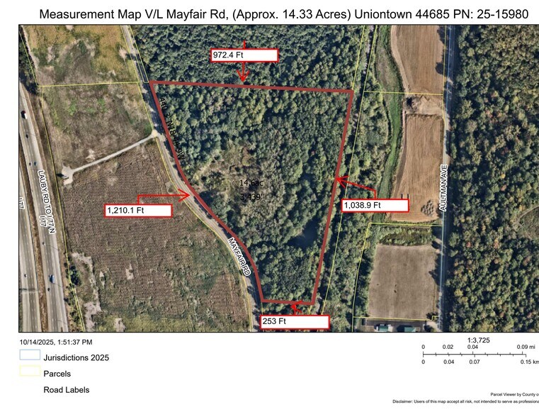 VL Mayfair & Aultman Rd, North Canton, OH à vendre - Photo principale – Image 1 sur 6