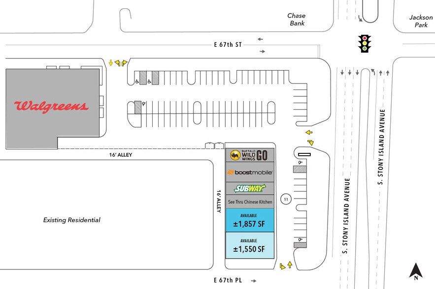 6714 S Stony Island Ave, Chicago, IL à louer - Plan de site – Image 2 sur 8