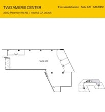 3500 Piedmont Rd NE, Atlanta, GA à louer Plan d’étage– Image 1 sur 1