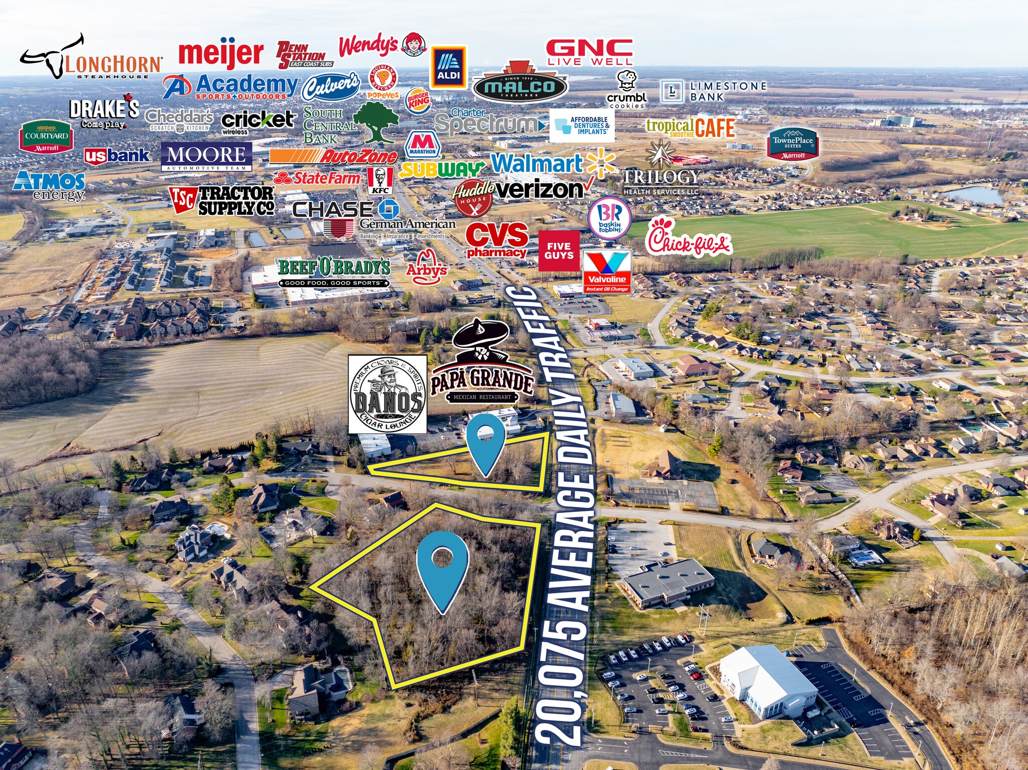 3910 Hwy 54, Owensboro, KY à vendre Aérien– Image 1 sur 7