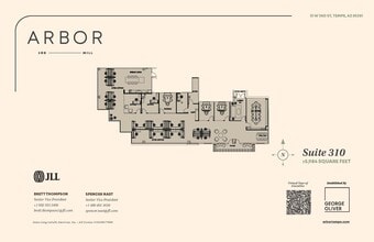 51 W 3rd St, Tempe, AZ à louer Plan d’étage– Image 1 sur 1