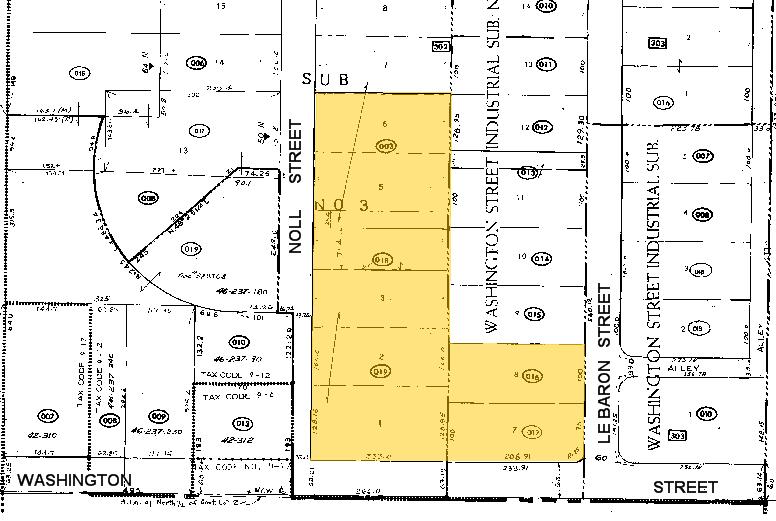3300 Washington St, Waukegan, IL à vendre - Plan cadastral – Image 2 sur 3