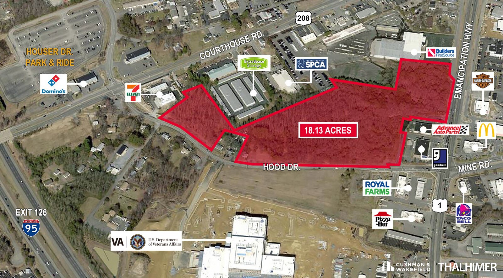 Hood Drive Parcels portefeuille de 3 biens à vendre sur LoopNet.fr Photo de l’immeuble– Image 1 sur 2
