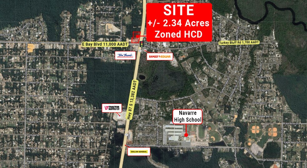 8504 East Bay Blvd, Navarre, FL à louer - Photo de l’immeuble – Image 2 sur 8
