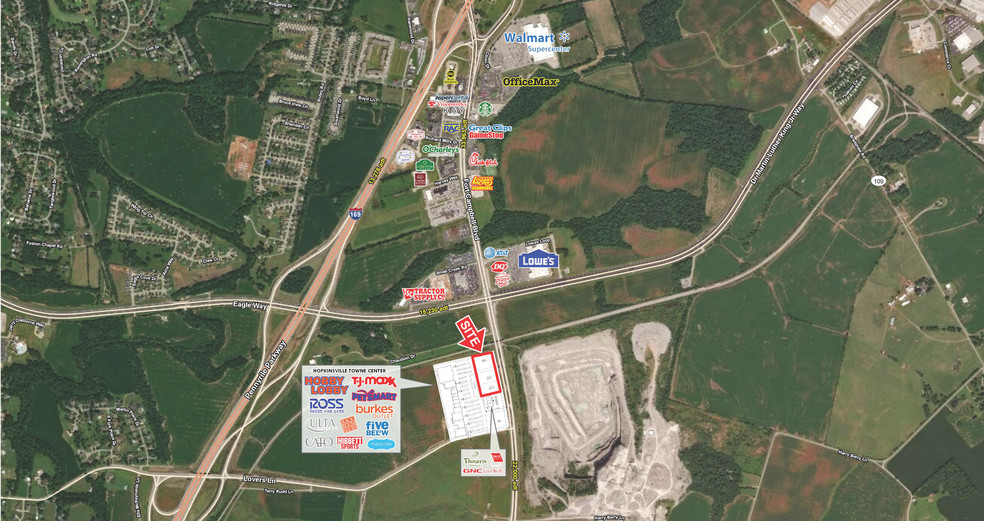 4875 Fort Campbell Blvd, Hopkinsville, KY à louer - Aérien – Image 2 sur 4