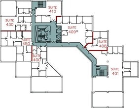 9191 Towne Centre Dr, San Diego, CA à louer Plan d’étage– Image 1 sur 1